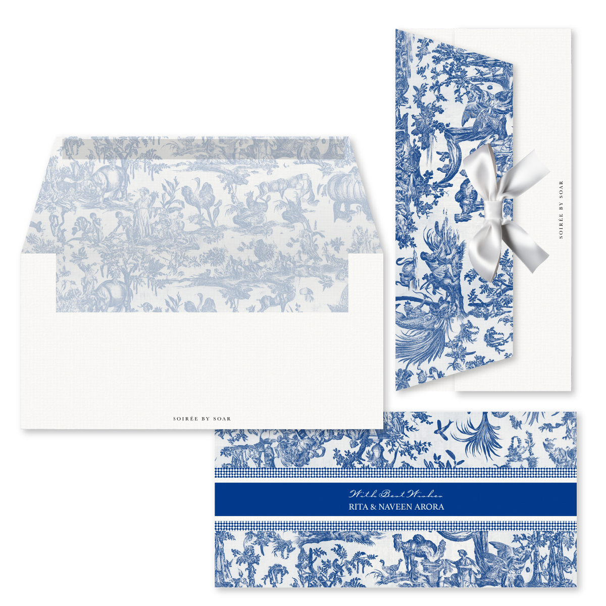 Blue Serena Money Envelopes