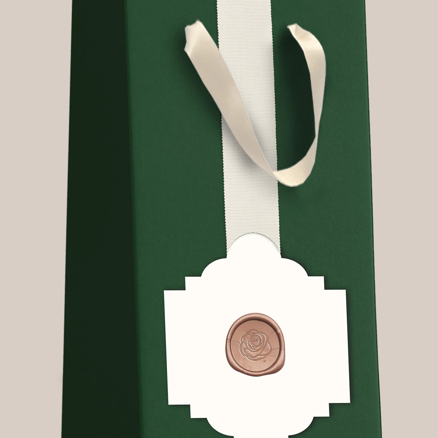 Savoy Deep Green Bottle Bag