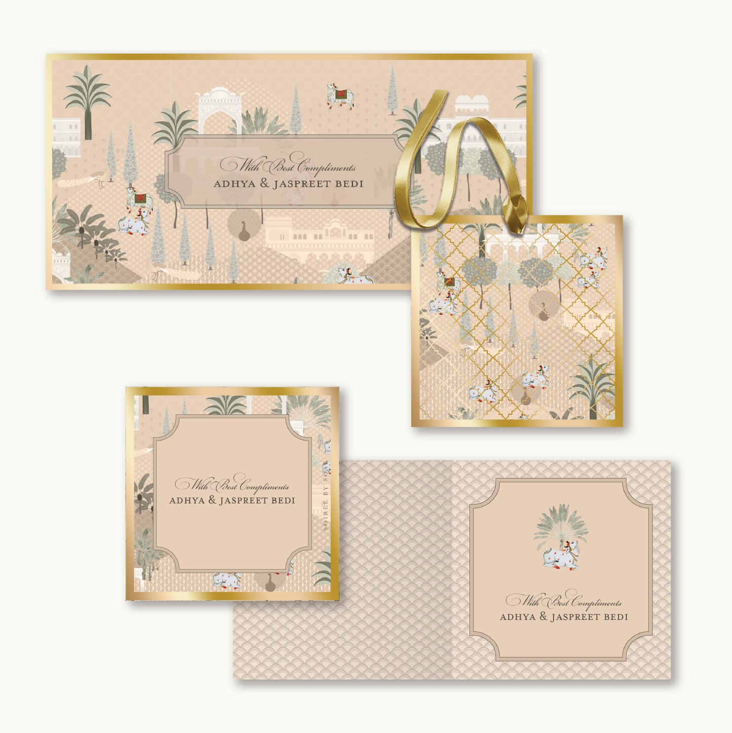 Beige Mirah Signature Set