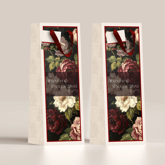 Noir Rose Bottle Bag
