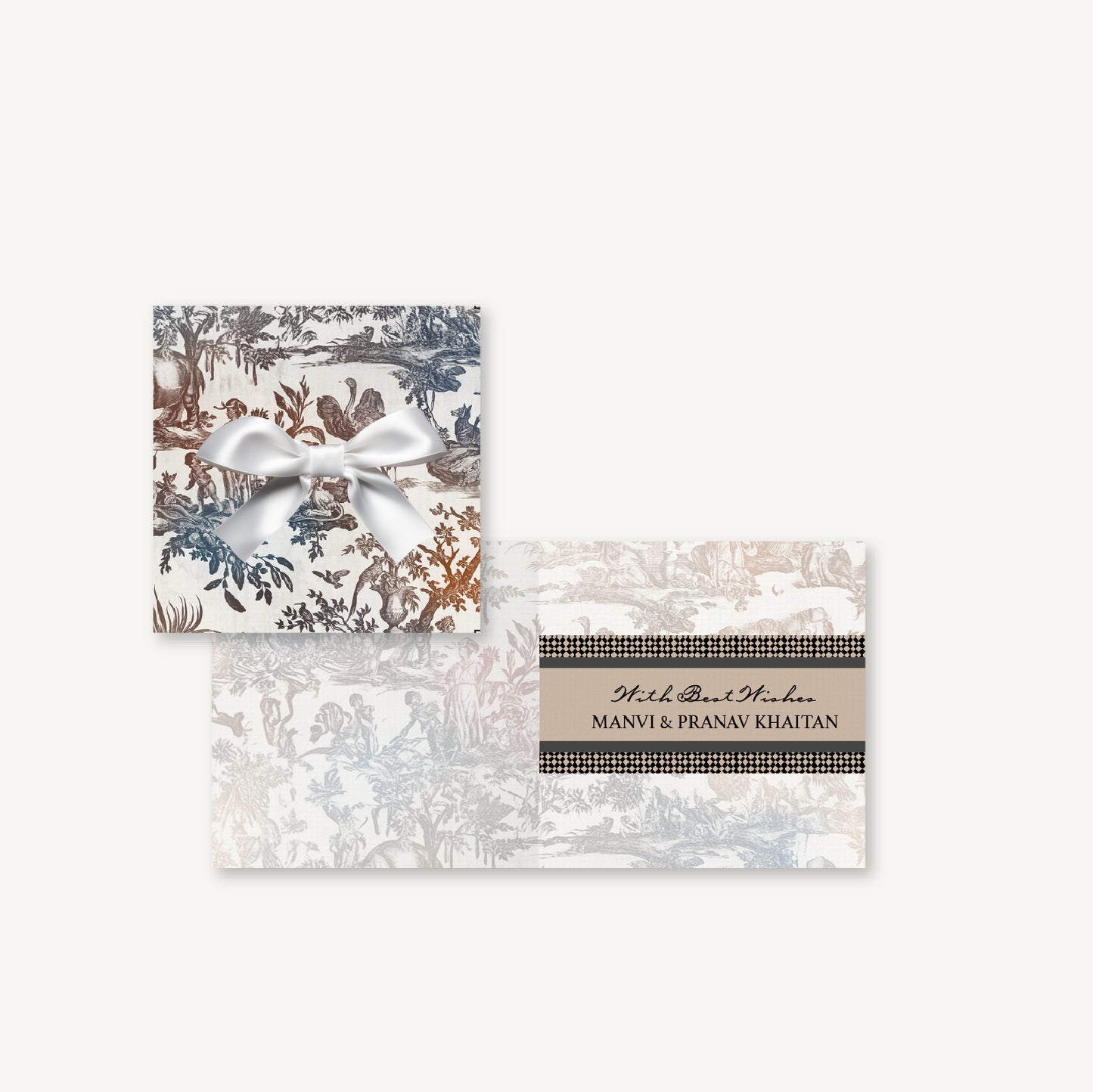 Sand Serena Folded Gift Cards