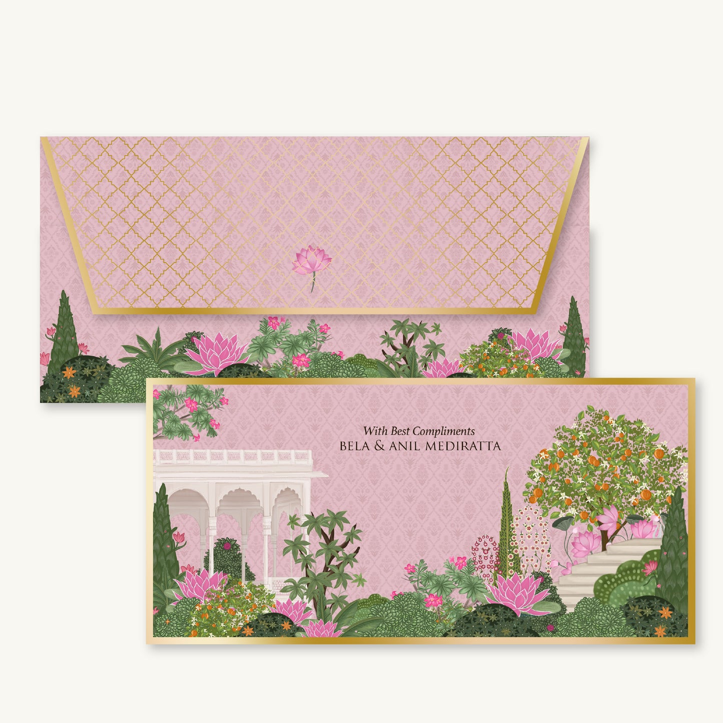 Pink Spring Money Envelopes