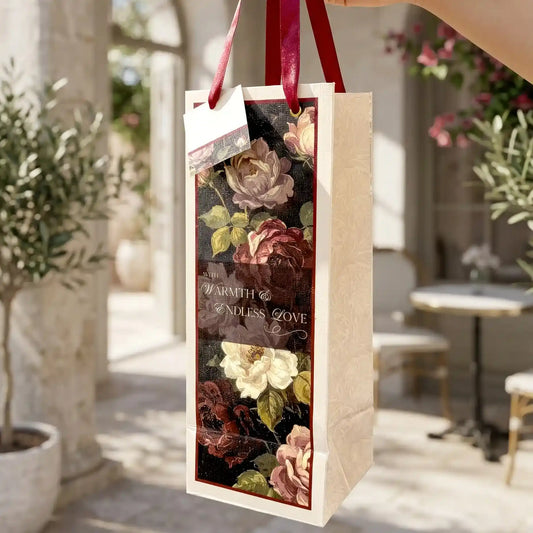 Noir Rose Bottle Bag