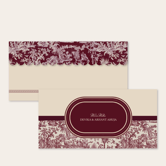 Coco Merlot Money Envelopes