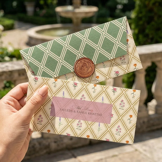 Versailles Pink Money Envelopes