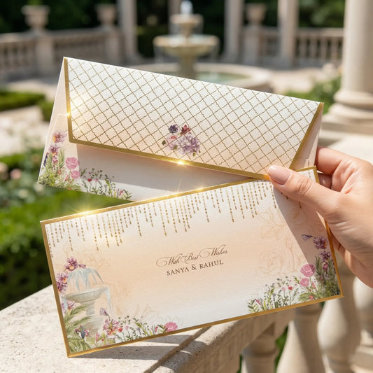 Peach Paradise Money Envelopes