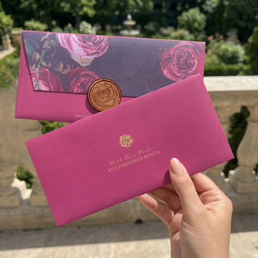 La Vie En Rose Pink Money Envelopes