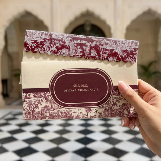 Coco Merlot Money Envelopes