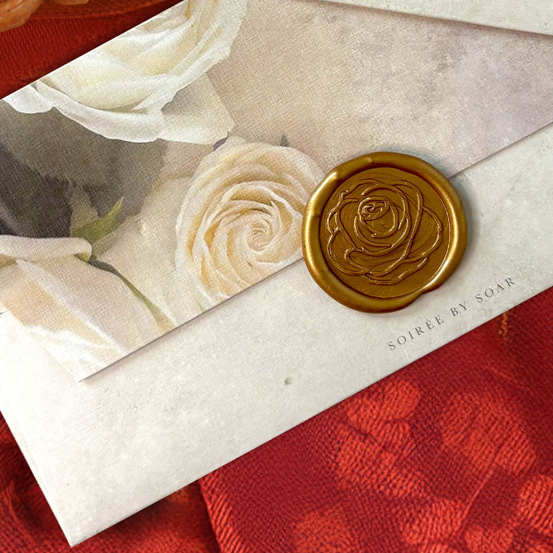 La Vie En Rose Cream Money Envelopes
