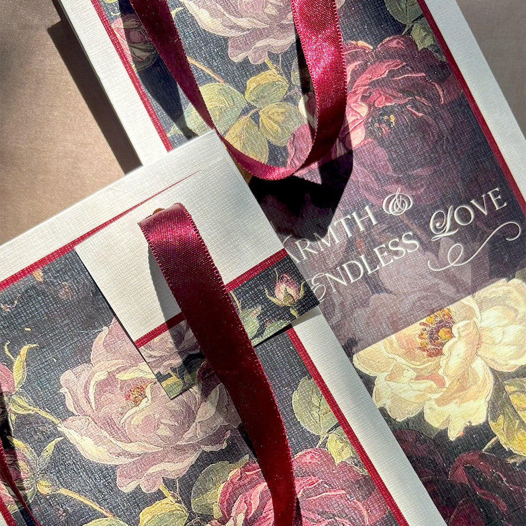 Noir Rose Bottle Bag