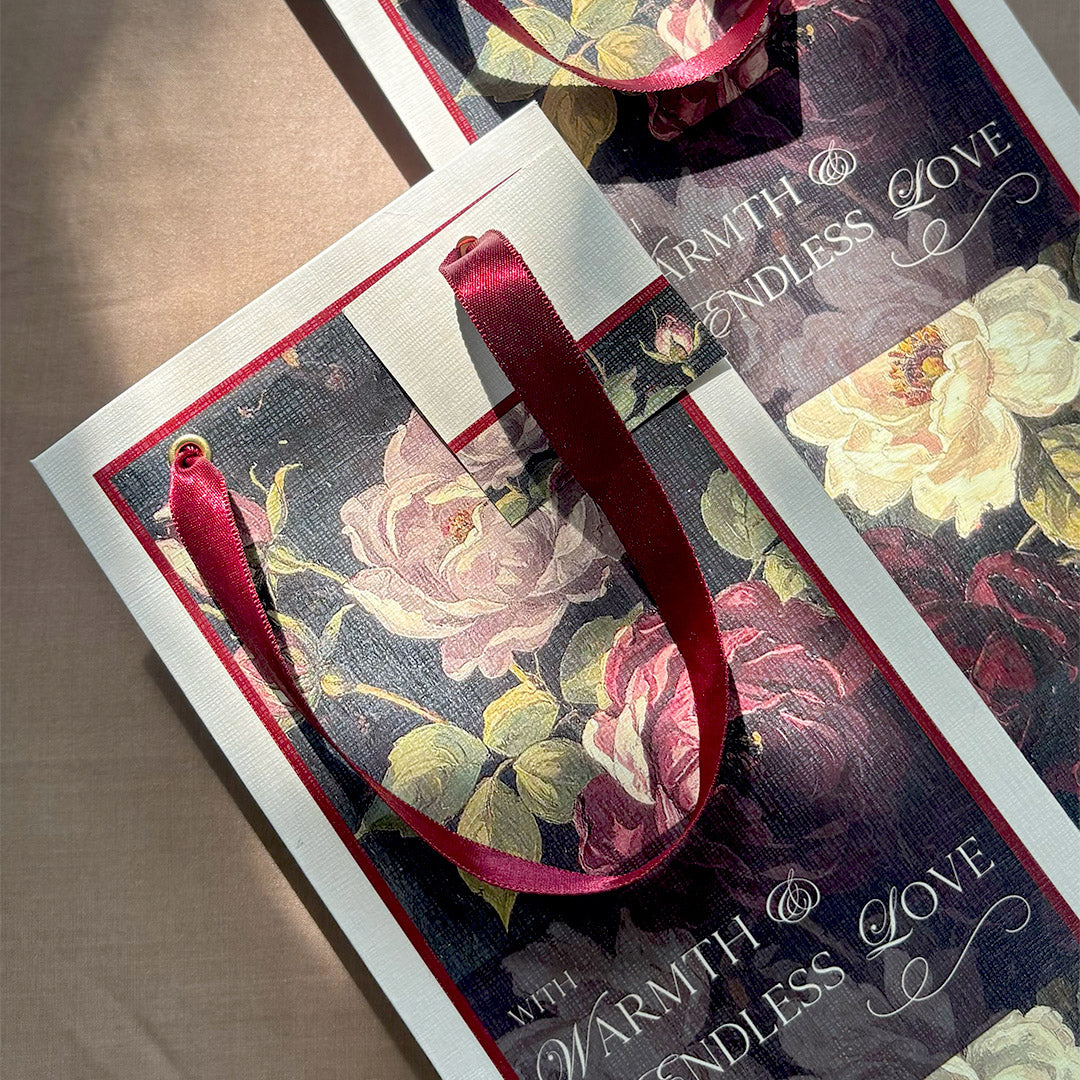 Noir Rose Bottle Bag