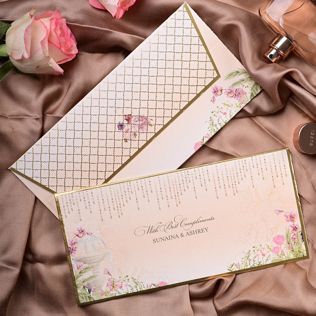 Peach Paradise Money Envelopes