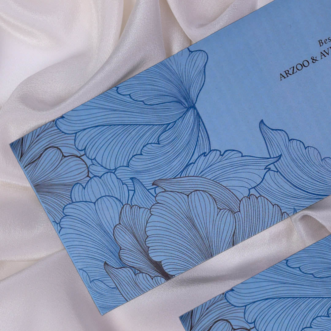 Ice Blue Sauvage Money Envelopes