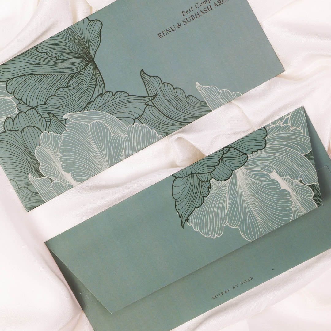 Mint Green Sauvage Money Envelopes