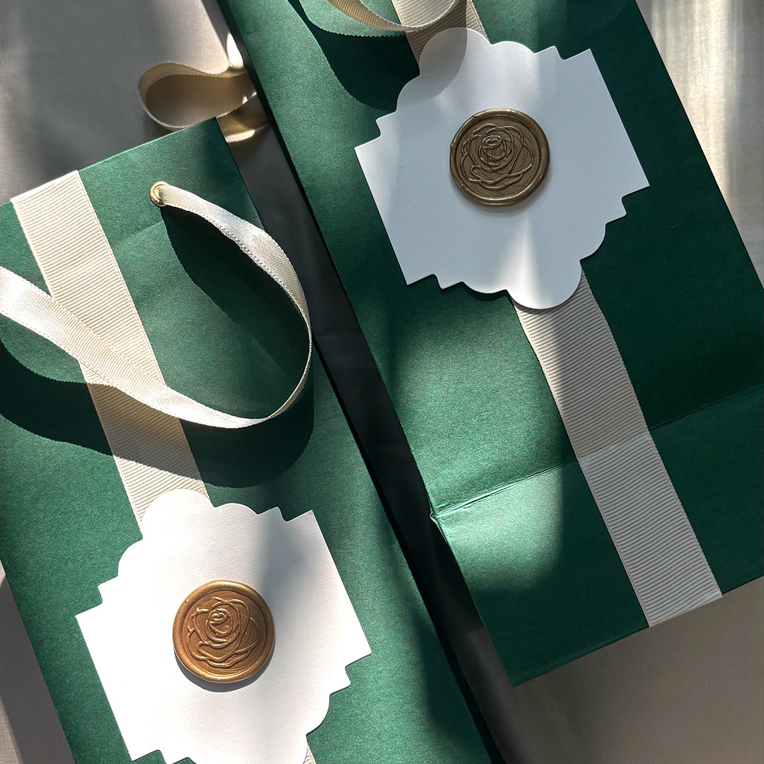 Savoy Deep Green Bottle Bag