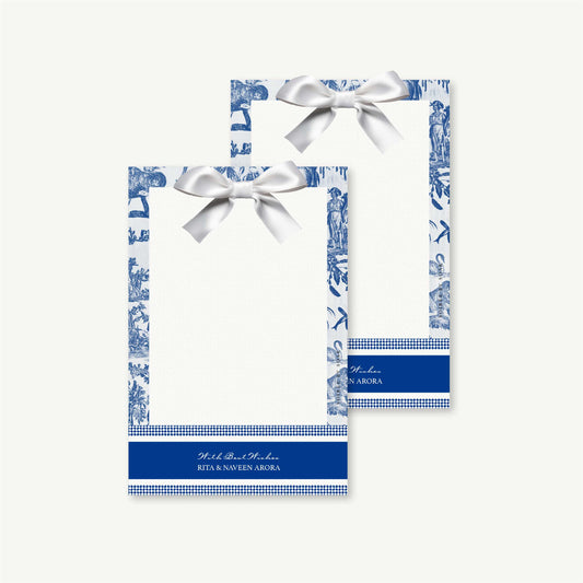 Blue Serena Note Cards