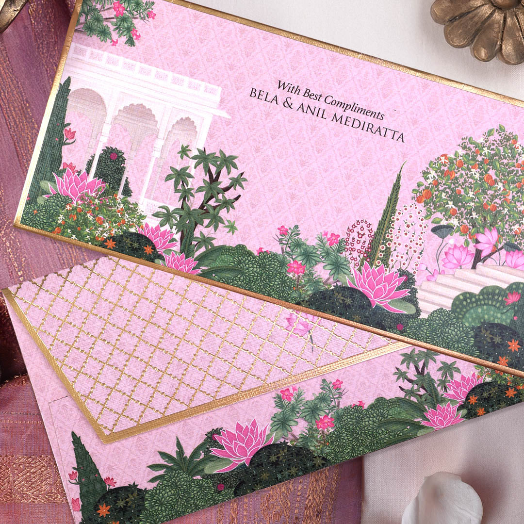 Pink Spring Money Envelopes