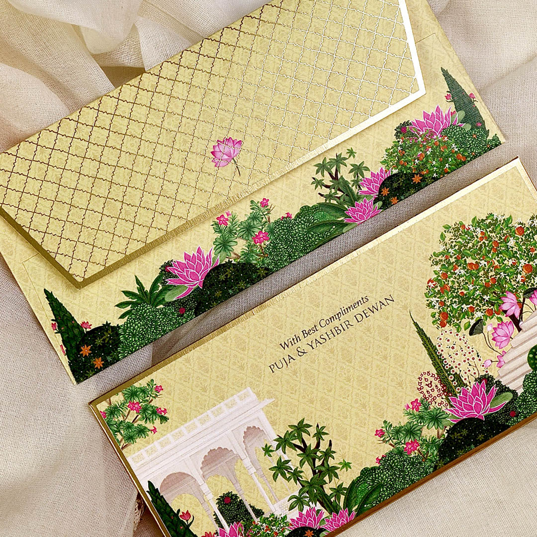 Butter Yellow Spring Money Envelopes